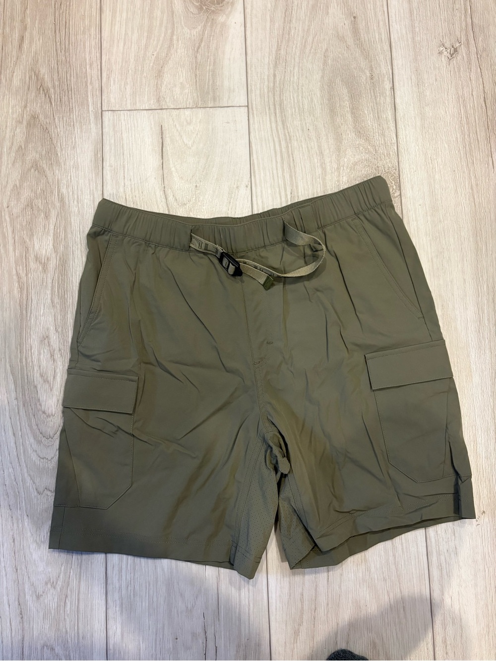 Huk Olive Green Cargo Shorts